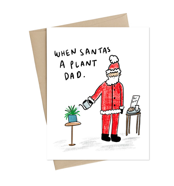 Santa is a Plant Dad
